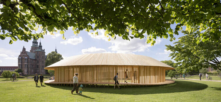 临时建筑的可持续性与创新性:15 座木制凉亭 - 8 的图像 17