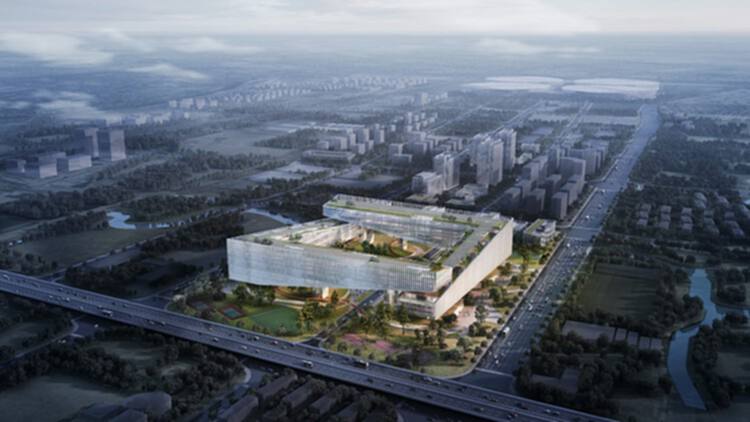 美的上海全球创新园区，“漂浮方环”构建双层森林 - 1 的图像 17